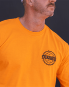 Black Chained Long Sleeve T-Shirt - Safety Orange - Dixxon Flannel Co.
