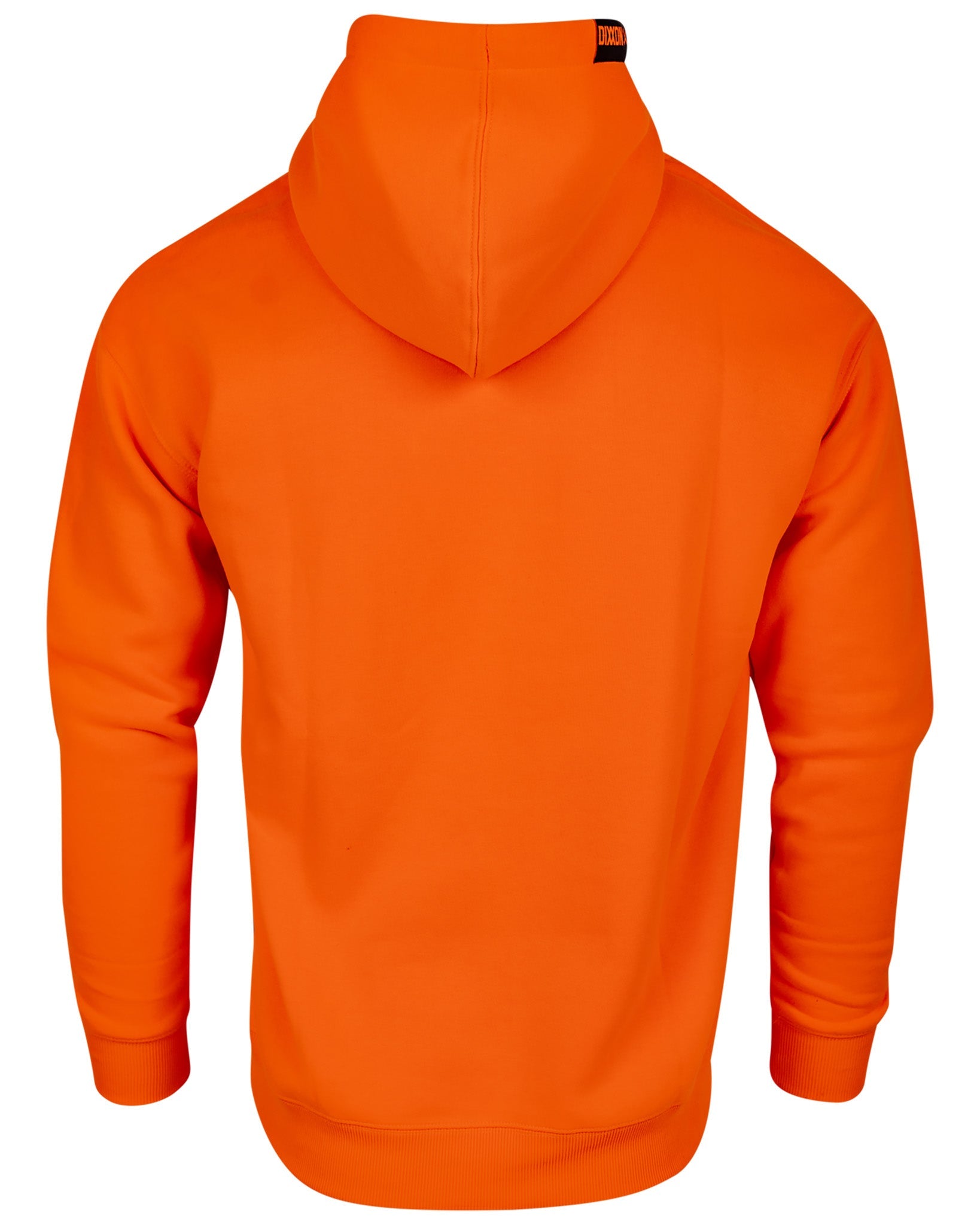 Black Checkpoint Pullover Hoodie - Safety Orange - Dixxon Flannel Co.