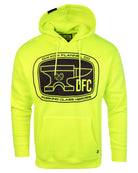 Black Checkpoint Pullover Hoodie - Safety Yellow - Dixxon Flannel Co.