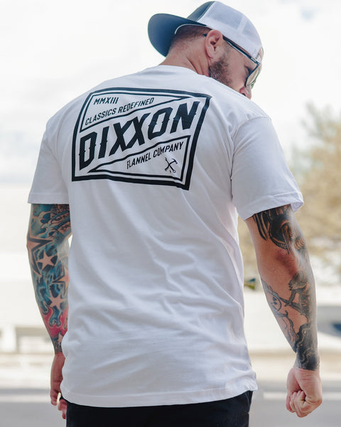 Black Classics T-Shirt - White | Dixxon Flannel Co.