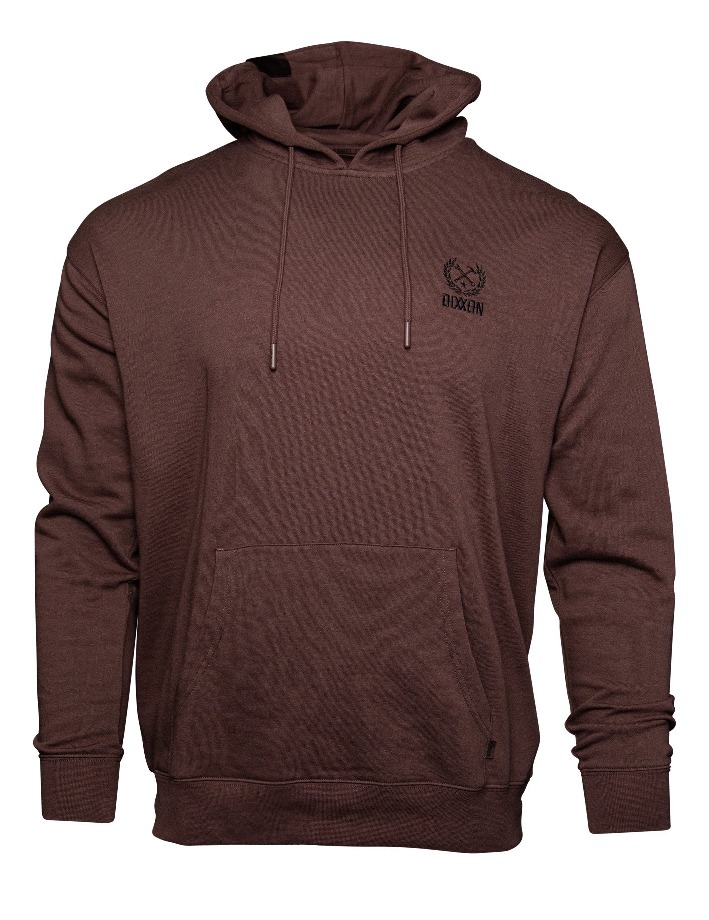 Black Crest Lightweight Pullover Hoodie - Brown - Dixxon Flannel Co.