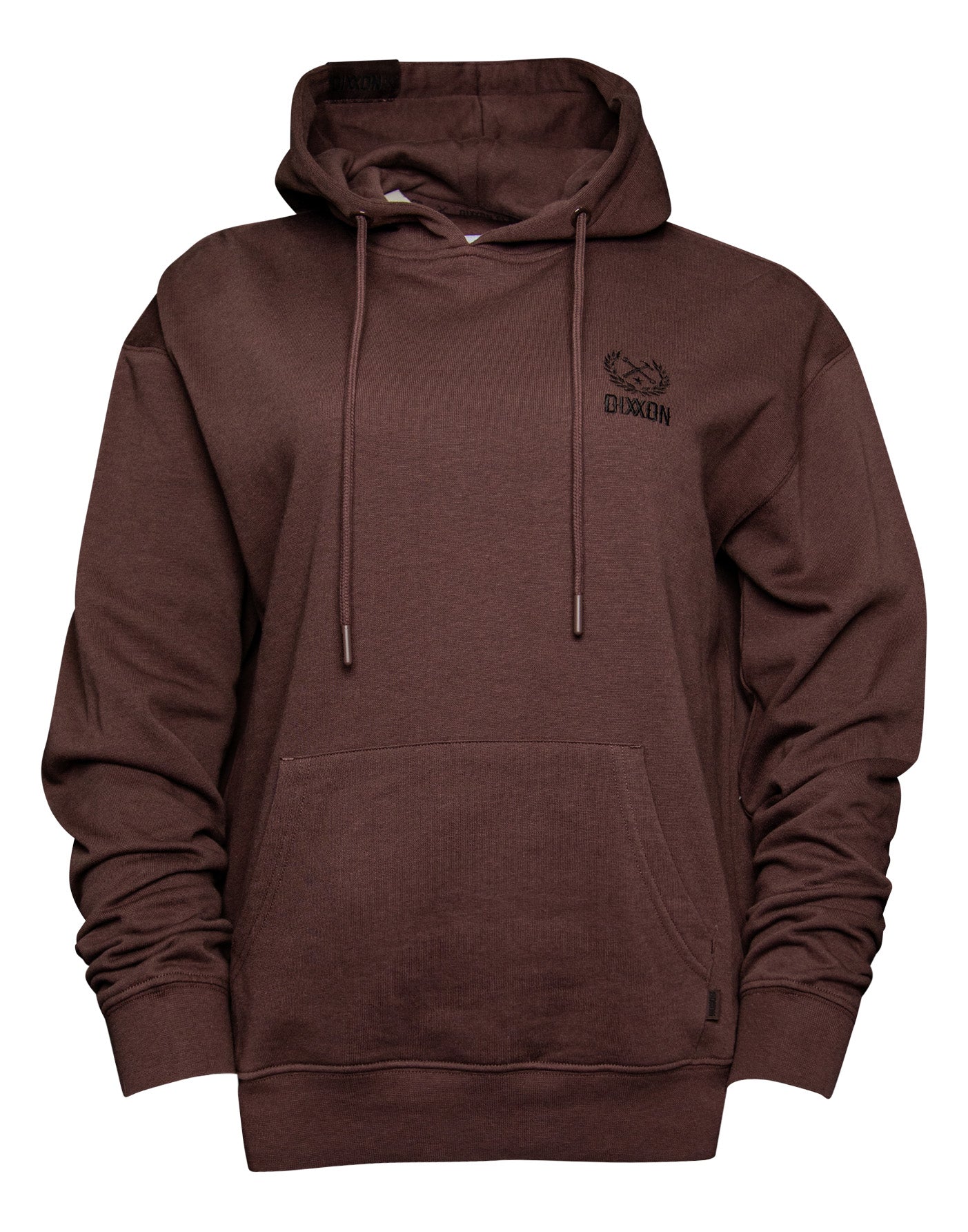 Black Crest Lightweight Pullover Hoodie - Brown - Dixxon Flannel Co.