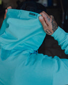 Black Crest Lightweight Pullover Hoodie - Tiffany - Dixxon Flannel Co.