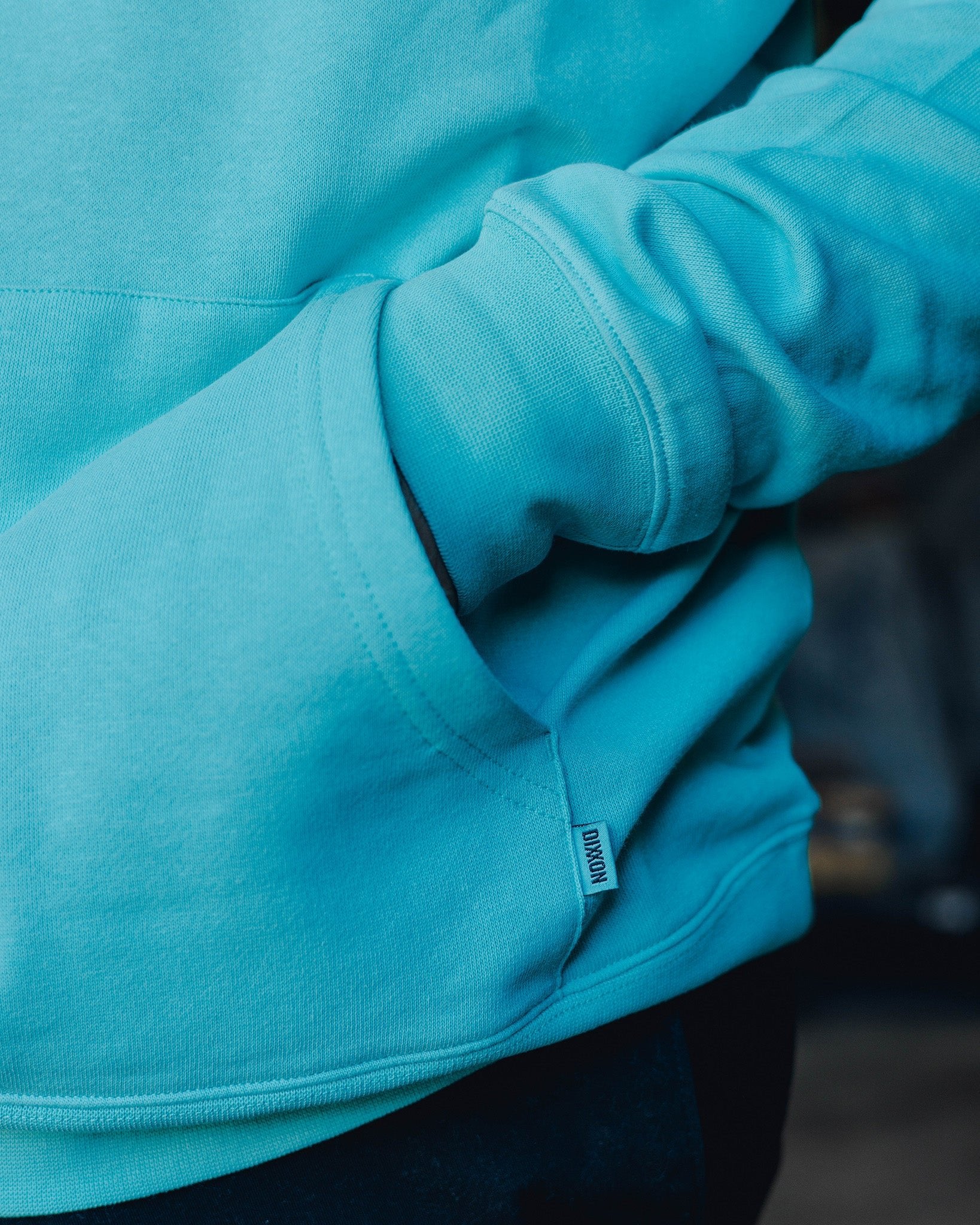 Black Crest Lightweight Pullover Hoodie - Tiffany - Dixxon Flannel Co.