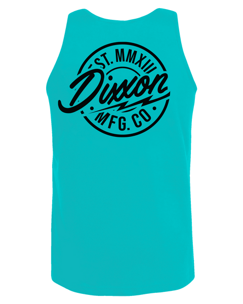Dixxon MFG Tank - Tiffany: Aqua Blue Men's Tank Top