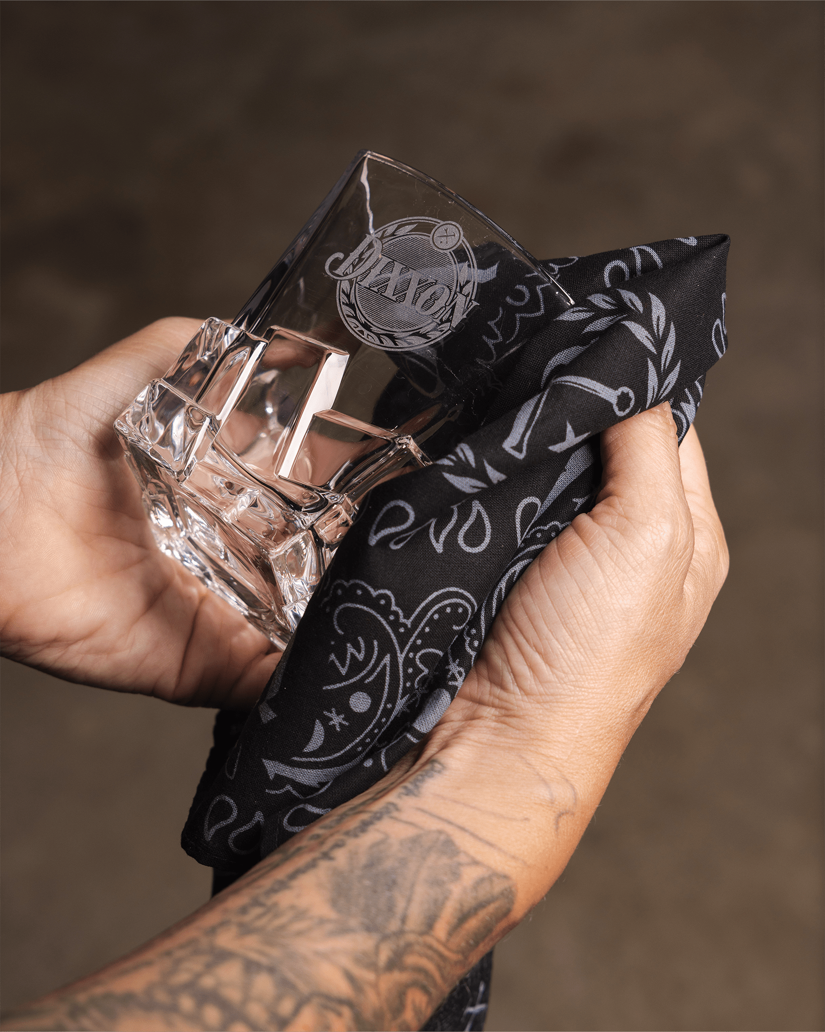 Black & Gray Bandana - Dixxon Flannel Co.