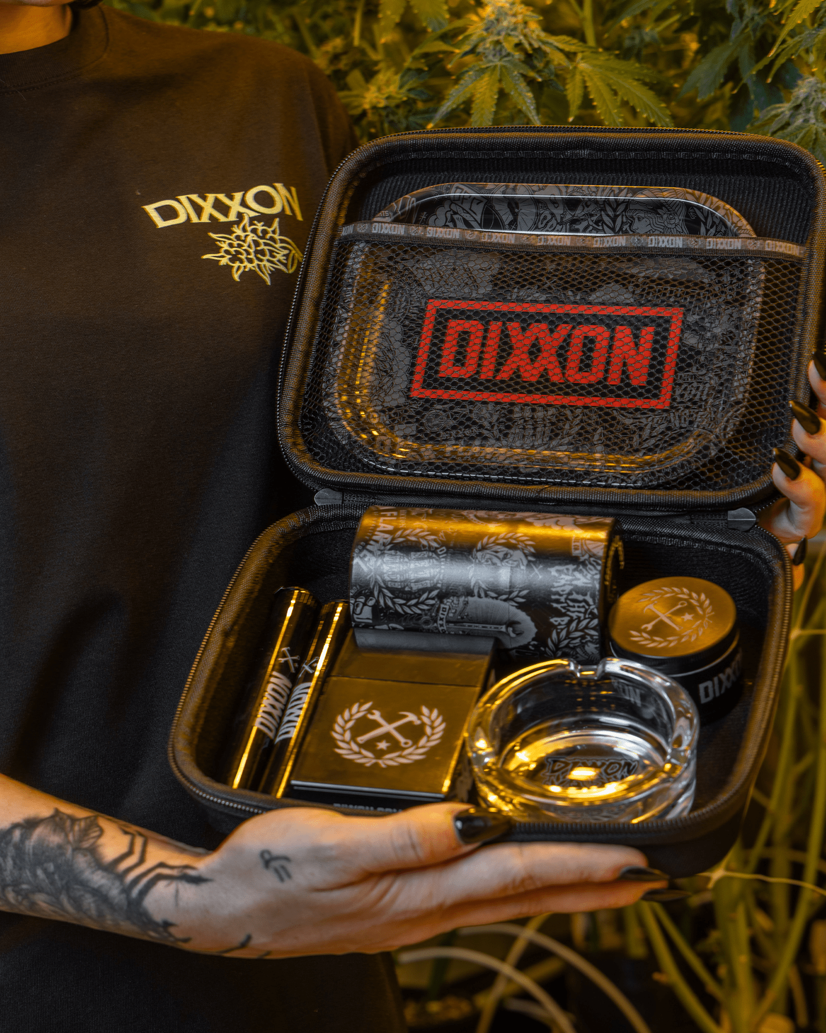 Black & Gray Weed Travel Kit - Dixxon Flannel Co.