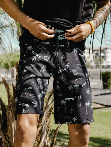 black-green-waimea-boardshorts
