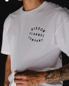 Black Hand Crafted T-Shirt - White - Dixxon Flannel Co.