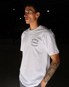 Black Hand Crafted T-Shirt - White - Dixxon Flannel Co.