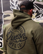 Black MFG Pullover Hoodie - O.D. Green - Dixxon Flannel Co.