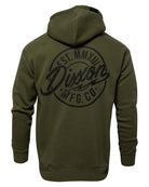 Black MFG Pullover Hoodie - O.D. Green - Dixxon Flannel Co.