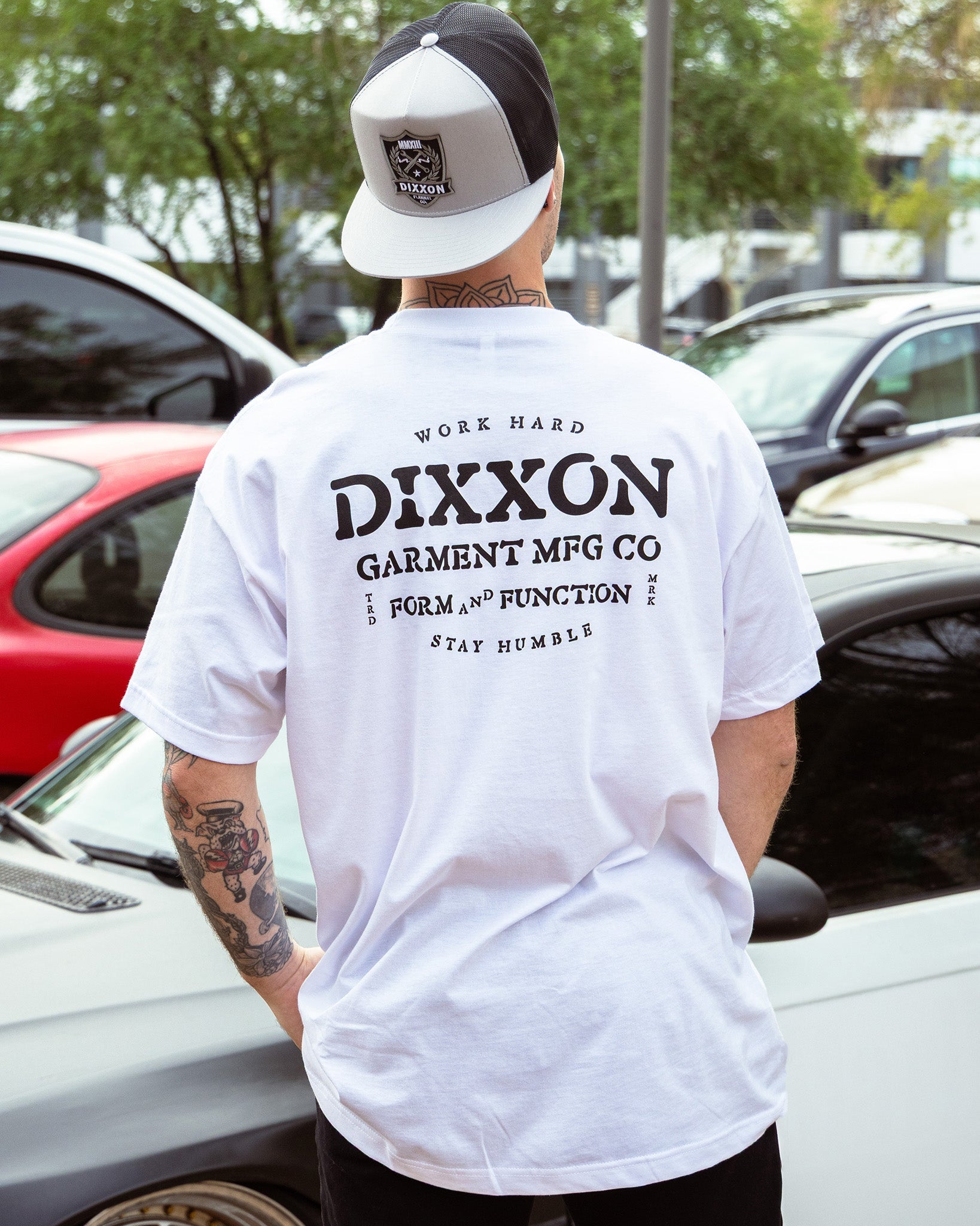 Black MFG Standard T-Shirt - White - view 1