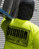 Black Modular Long Sleeve T-Shirt - Safety Yellow - Dixxon Flannel Co.