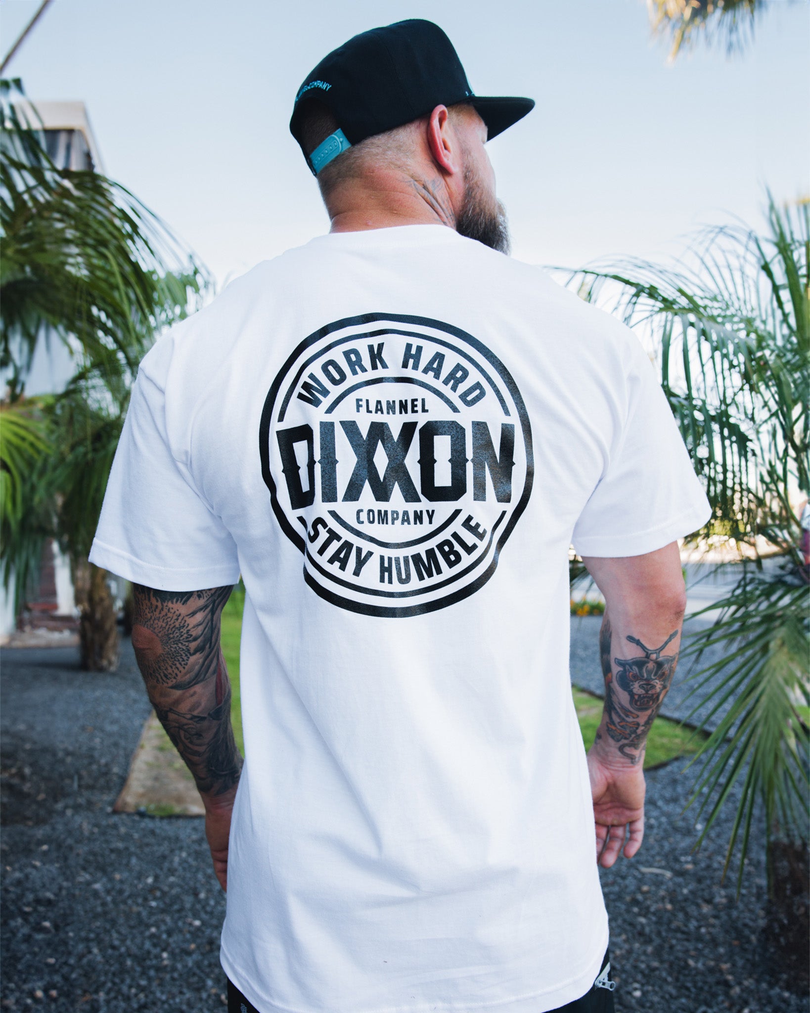 Black Nuevo Corpo T-Shirt - White | Dixxon Flannel Co.