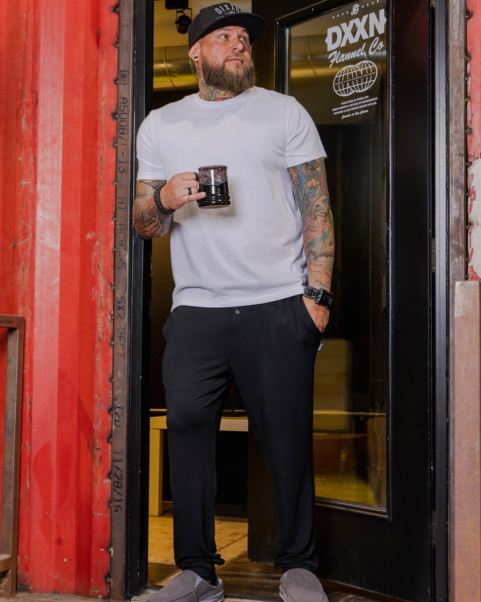 Black Pajama Pants - Dixxon Flannel Co.