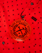 Black Polkacide Short Sleeve - Red - Dixxon Flannel Co.