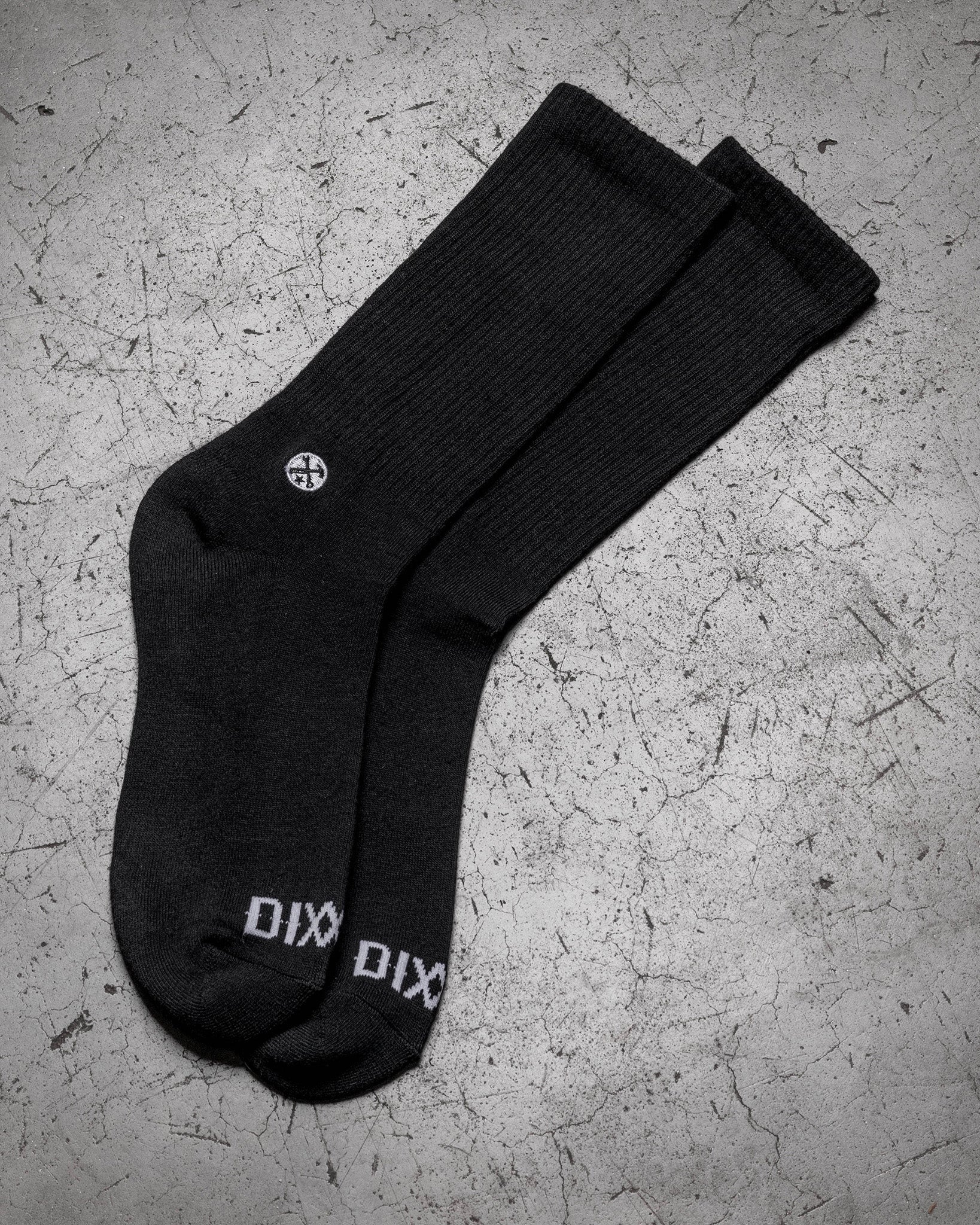 Black Premium Crew CORE - Socks - Dixxon Flannel Co.