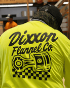 Black Rod Long Sleeve T-Shirt - Safety Yellow - Dixxon Flannel Co.