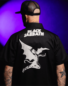 Black Sabbath WorkForce Short Sleeve Work Shirt - Black - Dixxon Flannel Co.