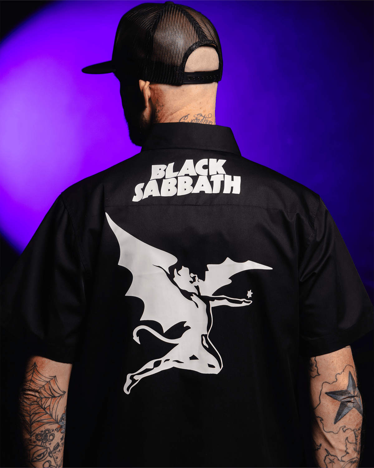 Black Sabbath WorkForce Short Sleeve Work Shirt - Black - view 4