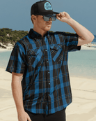 Black Sea Bamboo Short Sleeve - Dixxon Flannel Co.