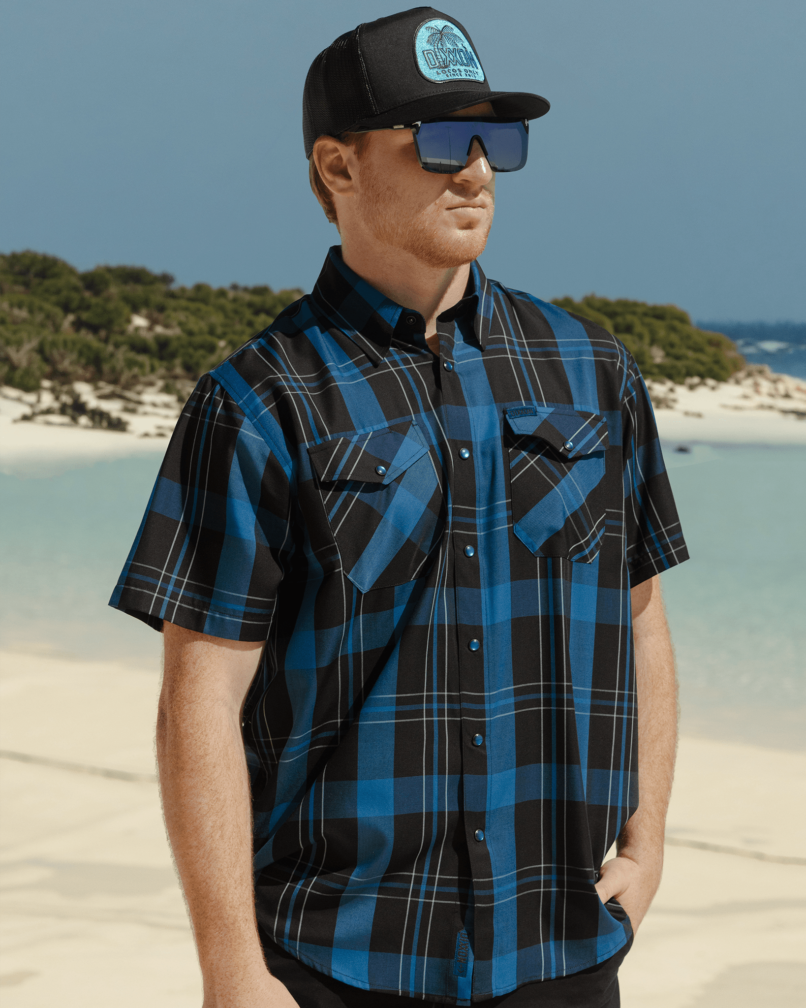 Black Sea Bamboo Short Sleeve - Dixxon Flannel Co.
