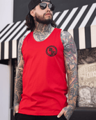 Black Stars Tank - Red - Dixxon Flannel Co.