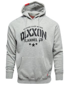 Black Stencil Pullover Hoodie - Heather Gray - Dixxon Flannel Co.