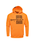 Black Streamline Pullover Hoodie - Safety Orange - Dixxon Flannel Co.