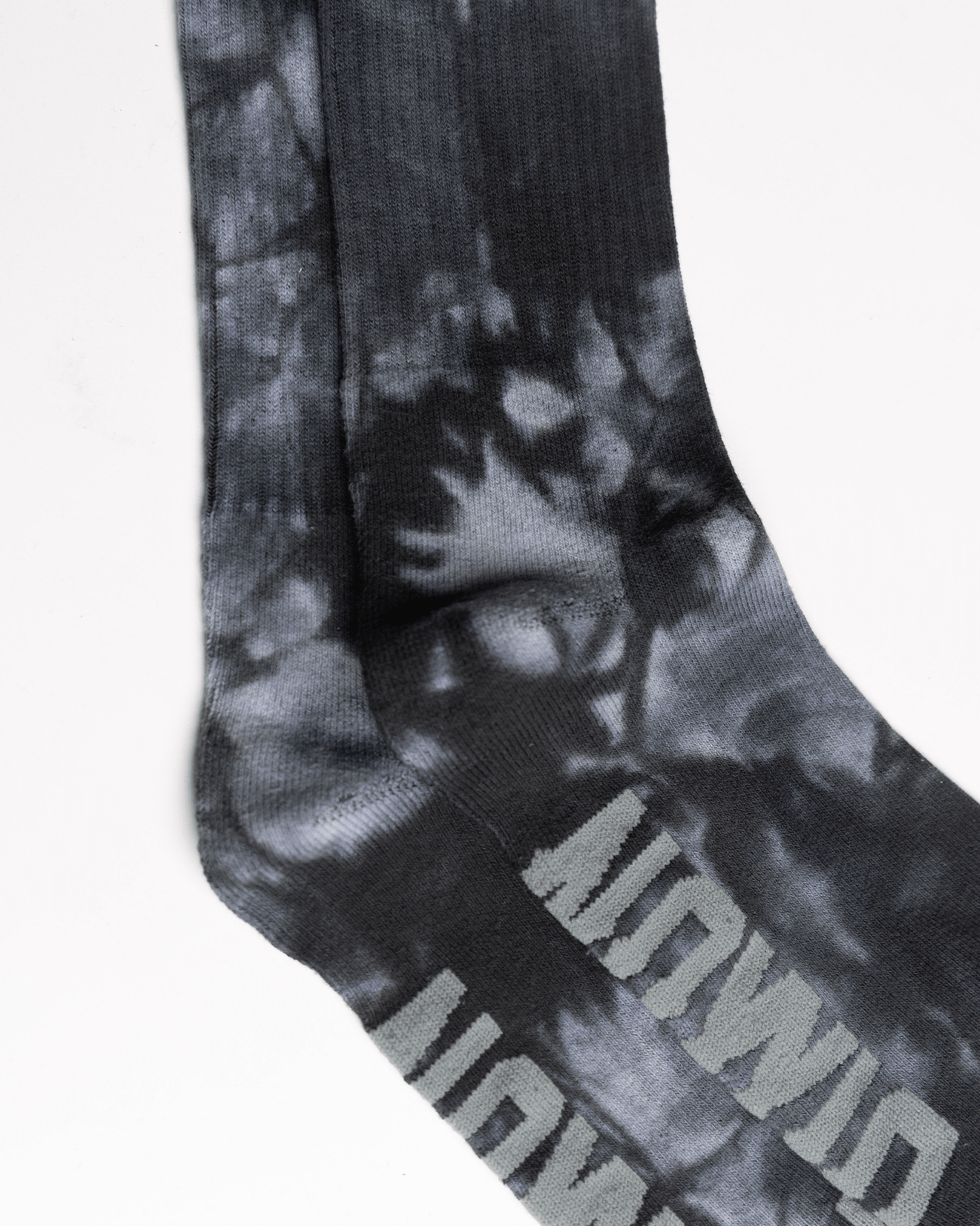 Black Tie Dye Crew Socks - Dixxon Flannel Co.