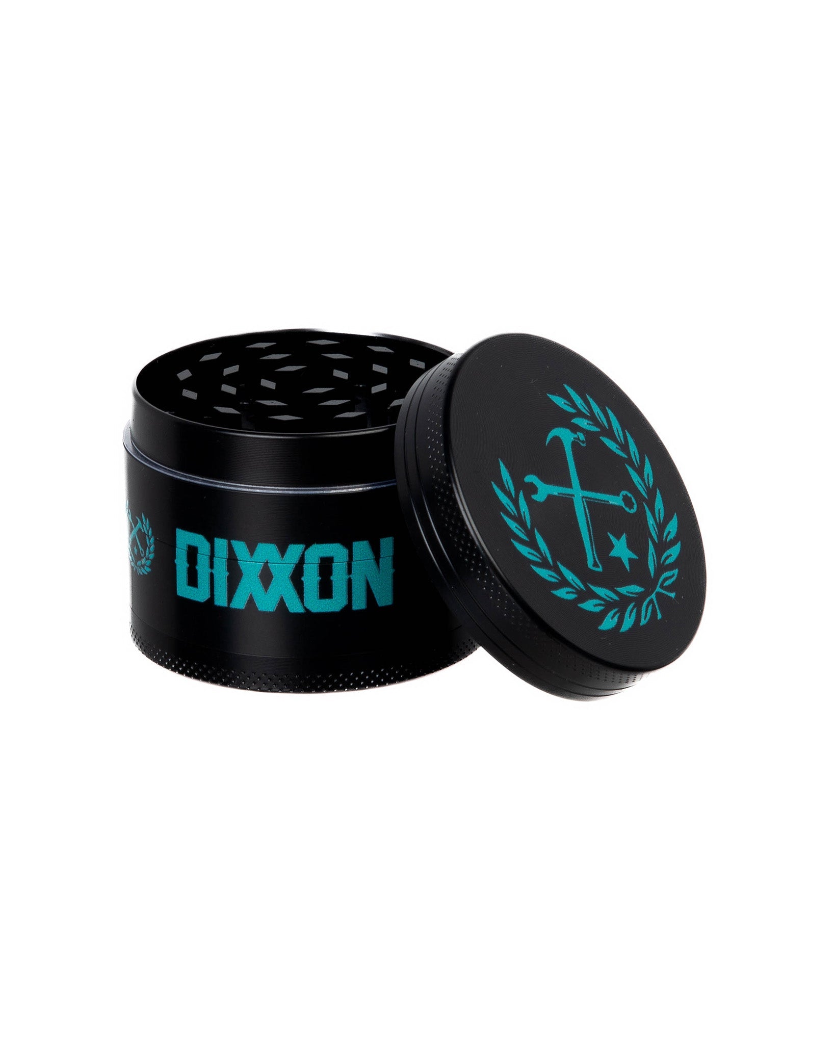 Black & Aqua Blue Weed Travel Kit - view 7