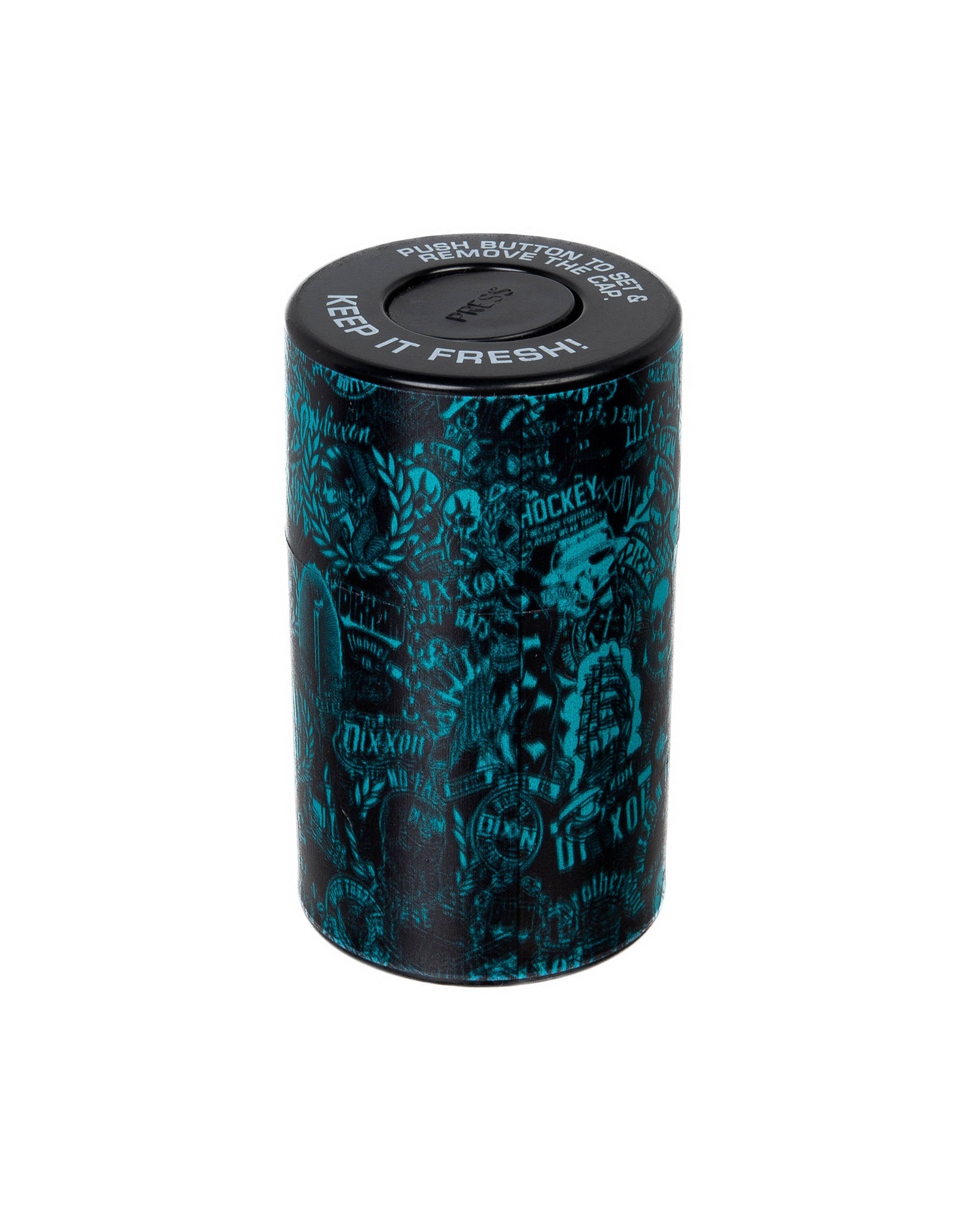 Black & Aqua Blue Weed Travel Kit - view 5