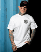 Black Unchained T-Shirt - White - Dixxon Flannel Co.