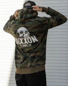 Black & White Valhalla Pullover Hoodie - Green Camo - Dixxon Flannel Co.