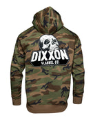 Black & White Valhalla Pullover Hoodie - Green Camo - Dixxon Flannel Co.