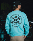 Black Working Class Badge Long Sleeve T-Shirt - Tiffany - Dixxon Flannel Co.