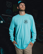 Black Working Class Badge Long Sleeve T-Shirt - Tiffany - Dixxon Flannel Co.