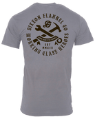 Black Working Class Badge T-Shirt - Charcoal - Dixxon Flannel Co.