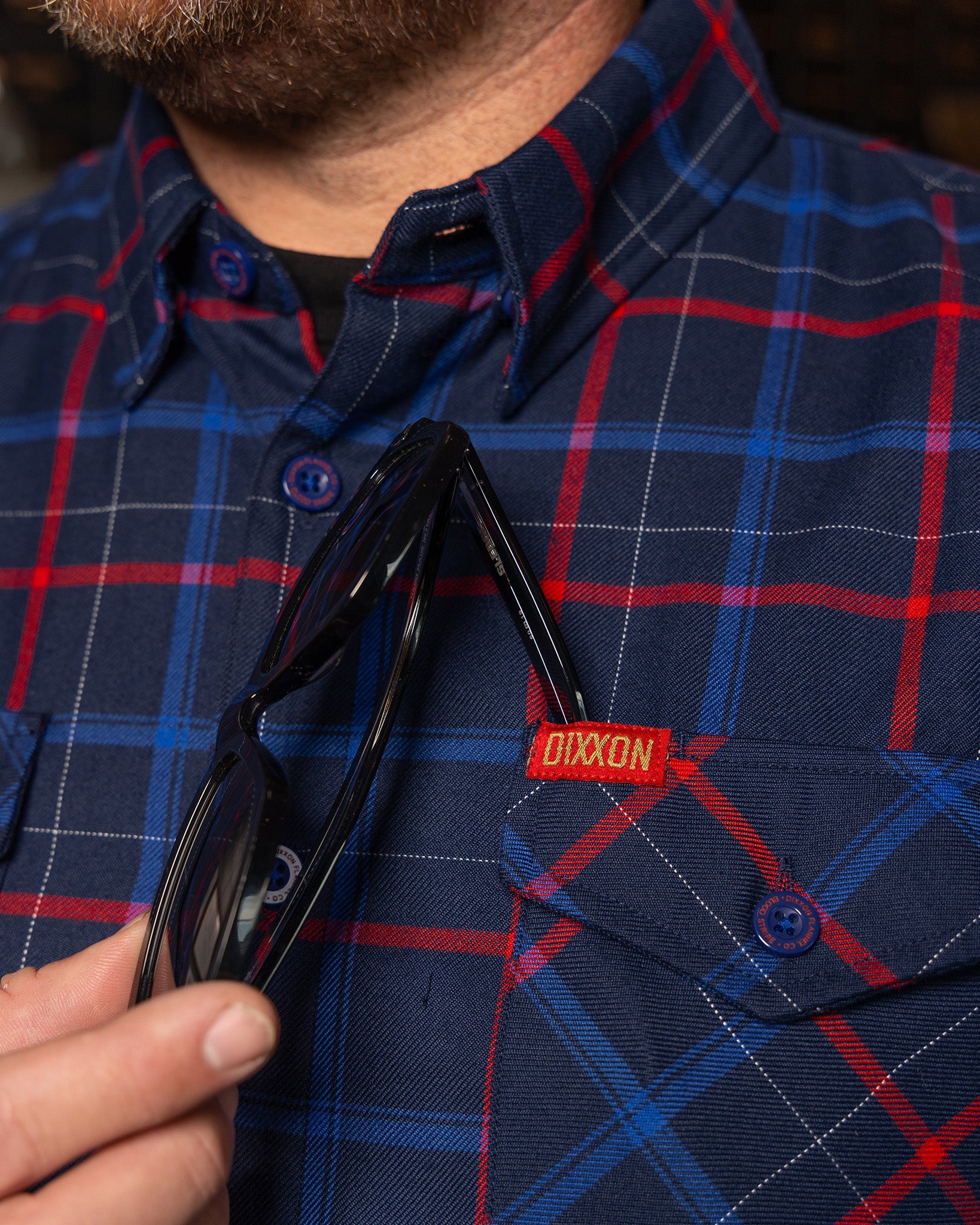 Blood Stripe Flannel - Dixxon Flannel Co.