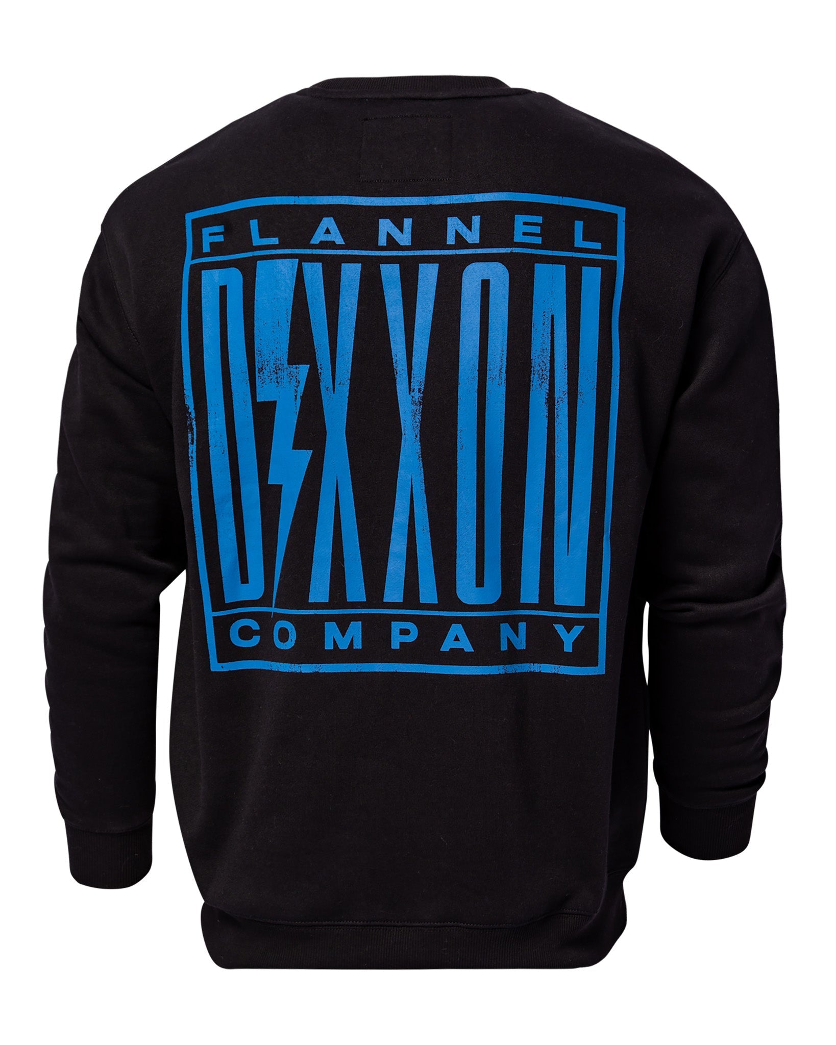 Blue Charged Crewneck Sweatshirt - Black | Dixxon Flannel Co