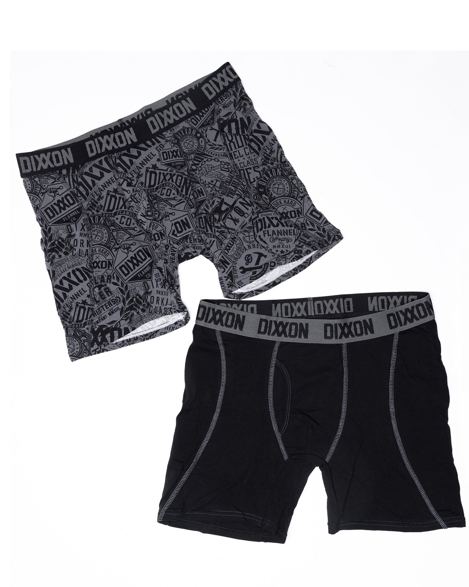 Blue Collar Cotton Stretch 2pk Boxer Briefs - Dixxon Flannel Co.