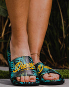 Blue Hawaii Slides - Dixxon Flannel Co.
