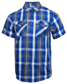 Blue Line Bamboo Short Sleeve - Dixxon Flannel Co.