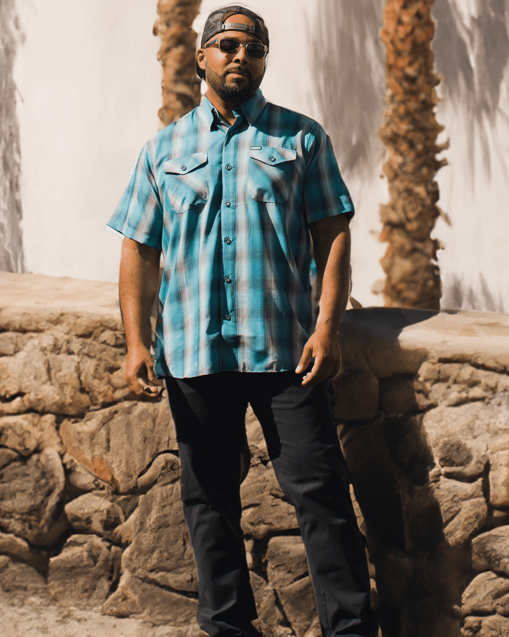 Men's Blue Marlin Bamboo Short Sleeve | Dixxon Flannel Co. Men's Blue Marlin Bamboo Short Sleeve | Dixxon Flannel Co.