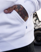 Blue Seaside Pullover Hoodie - White - Dixxon Flannel Co.