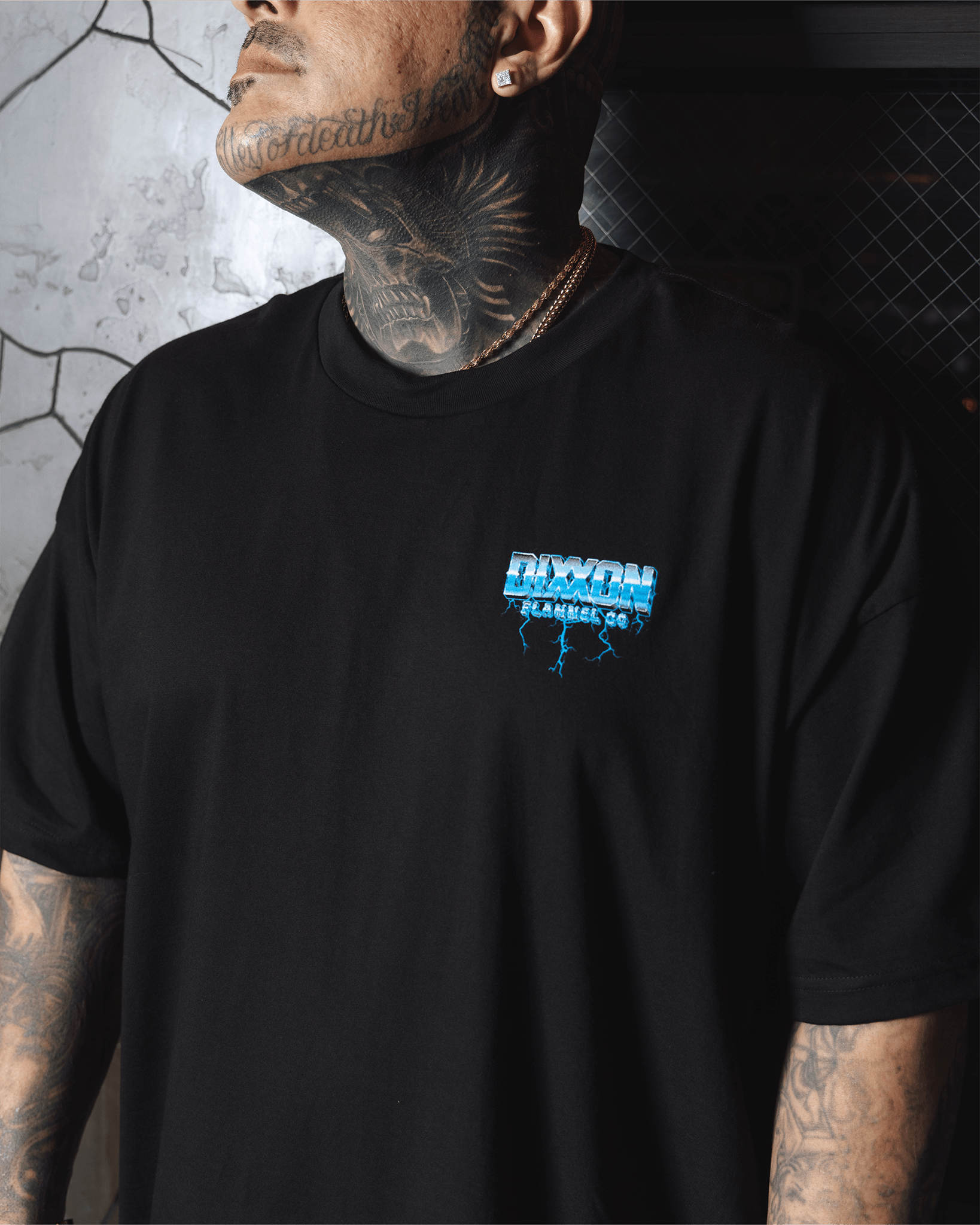 Blue Storm T-Shirt - Black - Dixxon Flannel Co. view 5