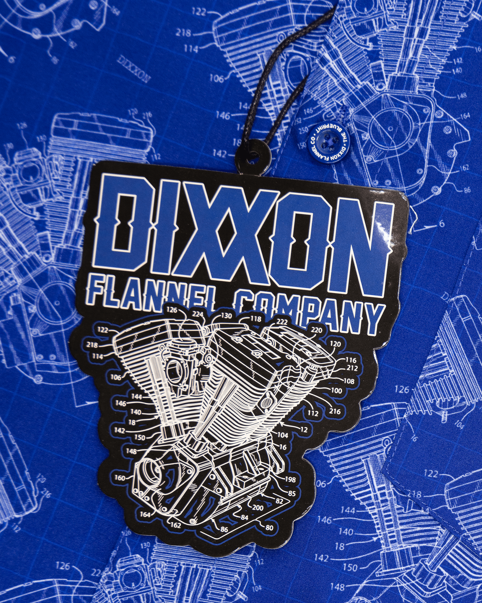 Blueprint Short Sleeve - Dixxon Flannel Co.