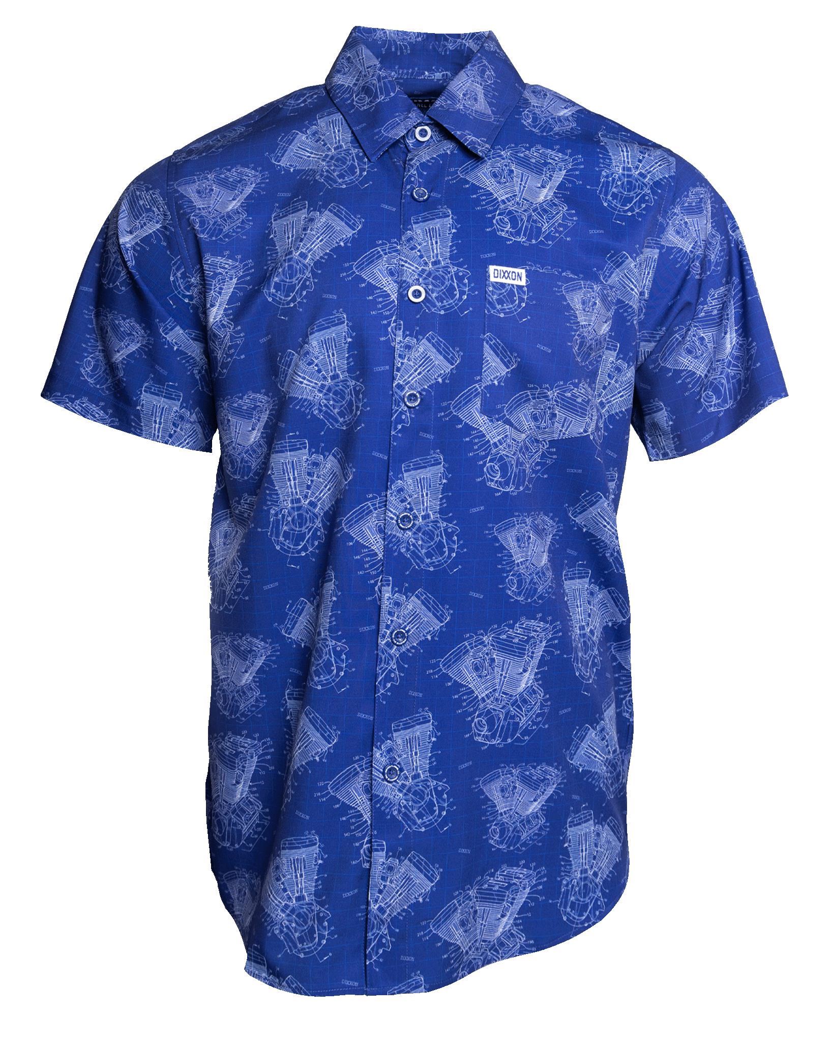 Blueprint Short Sleeve - Dixxon Flannel Co.