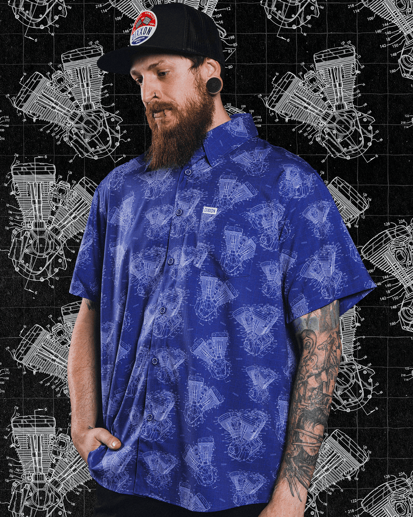 Blueprint Short Sleeve - Dixxon Flannel Co.